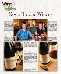 Kosta Browne Winery